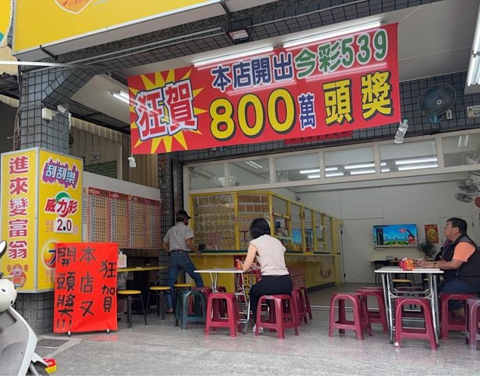 太玄了！屏東萬丹彩券行提早打烊 當晚開出大樂透頭獎1億元